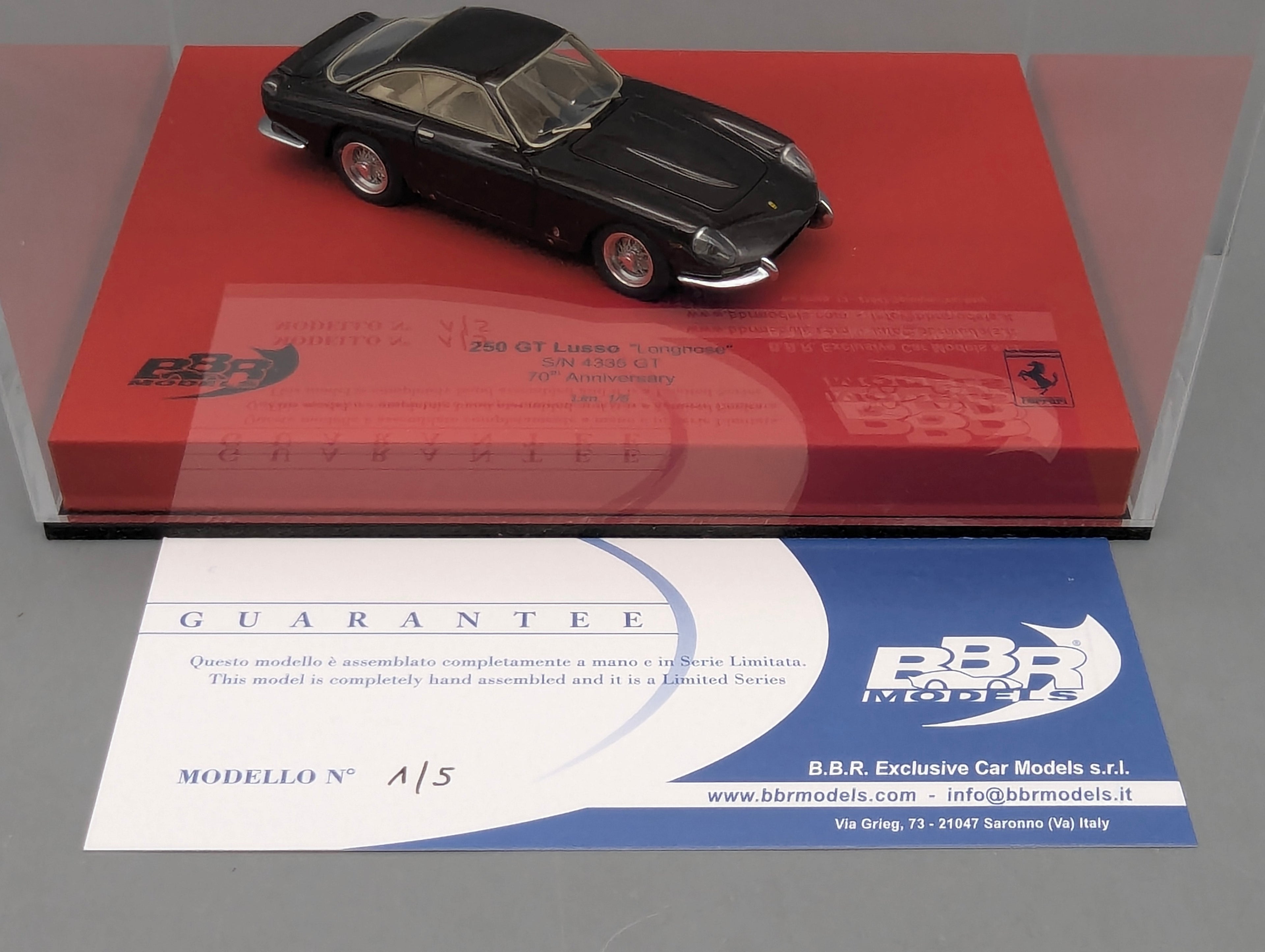 Model Cars 1:43 Spark S9609 Lamborghini Huracan GT3 EVO FIA Vallelunga 2019 #58 OVP