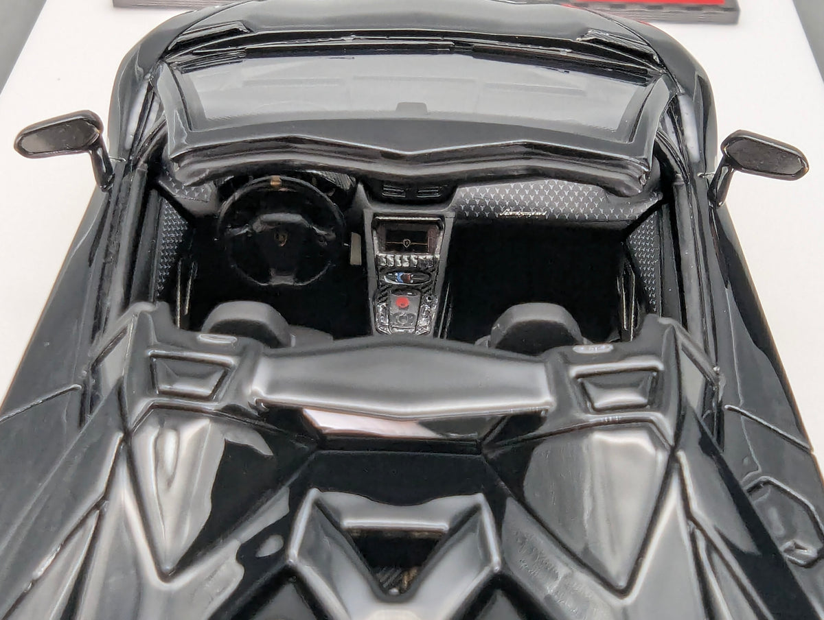 Eidolon Make Up 1:43 Lamborghini Aventador LP780-4 Ultimae Roadster Black 3/60 OVP