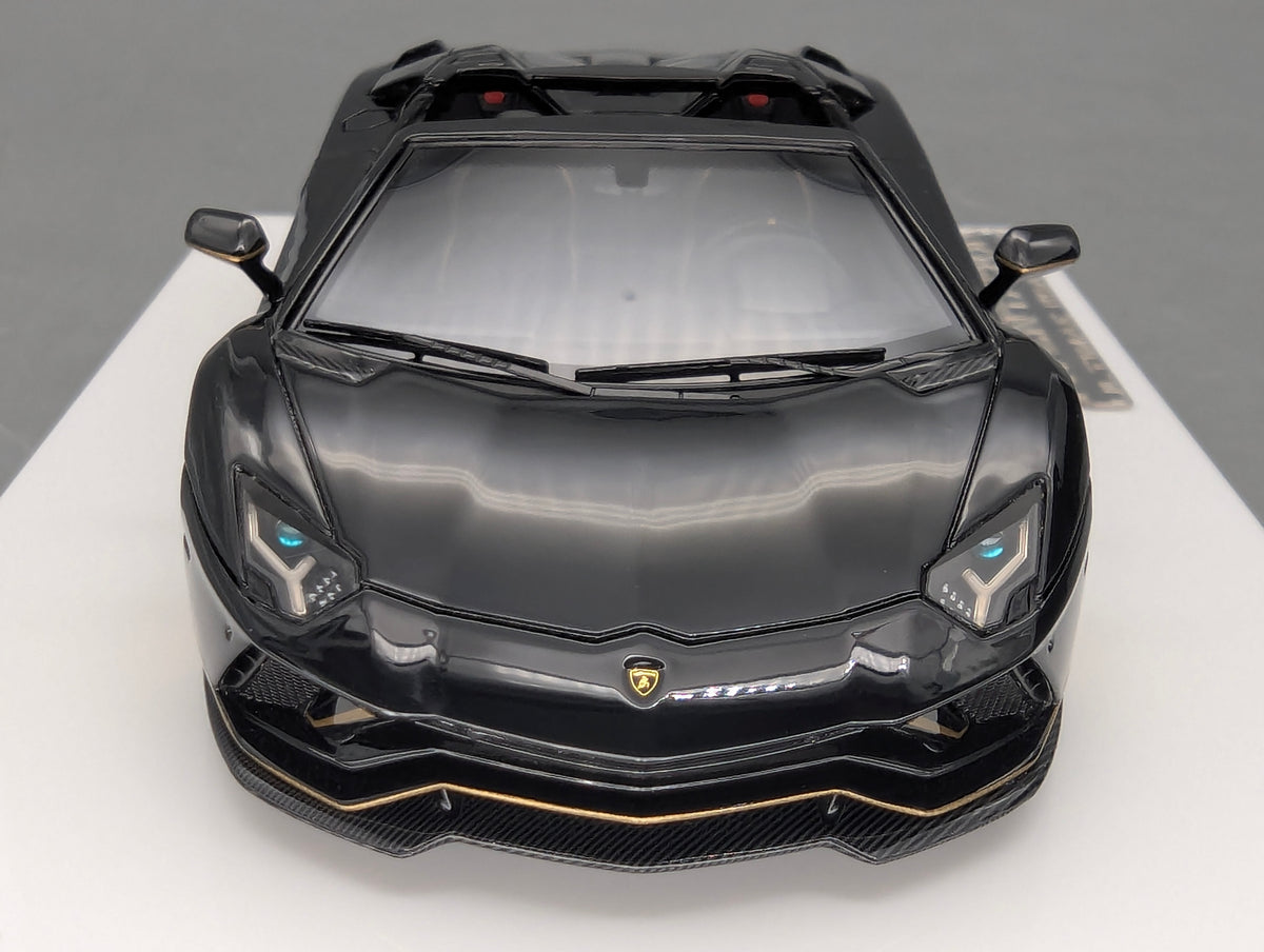 Eidolon Make Up 1:43 Lamborghini Aventador LP780-4 Ultimae Roadster Black 3/60 OVP