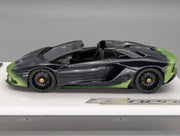 Eidolon Make Up 1:43 Lamborghini Aventador S Roadster 2018 Verde Ithaka / Black Gradiation 51/100 OVP