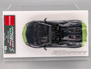Eidolon Make Up 1:43 Lamborghini Aventador S Roadster 2018 Verde Ithaka / Black Gradiation 51/100 OVP