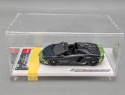 Eidolon Make Up 1:43 Lamborghini Aventador S Roadster 2018 Verde Ithaka / Black Gradiation 51/100 OVP