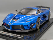 Modellautos 1:12 BBR Ferrari FXX-K EVO Blu Francia UNIKAT Ltd 1/1 OVP