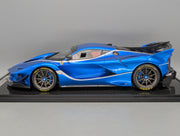 Modellautos 1:12 BBR Ferrari FXX-K EVO Blu Francia UNIKAT Ltd 1/1 OVP