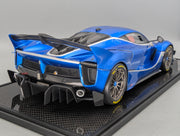 Modellautos 1:12 BBR Ferrari FXX-K EVO Blu Francia UNIKAT Ltd 1/1 OVP
