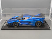 Modellautos 1:12 BBR Ferrari FXX-K EVO Blu Francia UNIKAT Ltd 1/1 OVP
