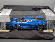 Modellautos 1:12 BBR Ferrari FXX-K EVO Blu Francia UNIKAT Ltd 1/1 OVP