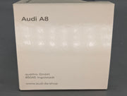 Modellautos 1:43 Minichamps Audi A8 Dunkelblau Metallic mit Dealer OVP