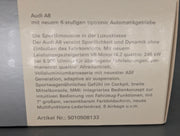 Modellautos 1:43 Minichamps Audi A8 Dunkelblau Metallic mit Dealer OVP