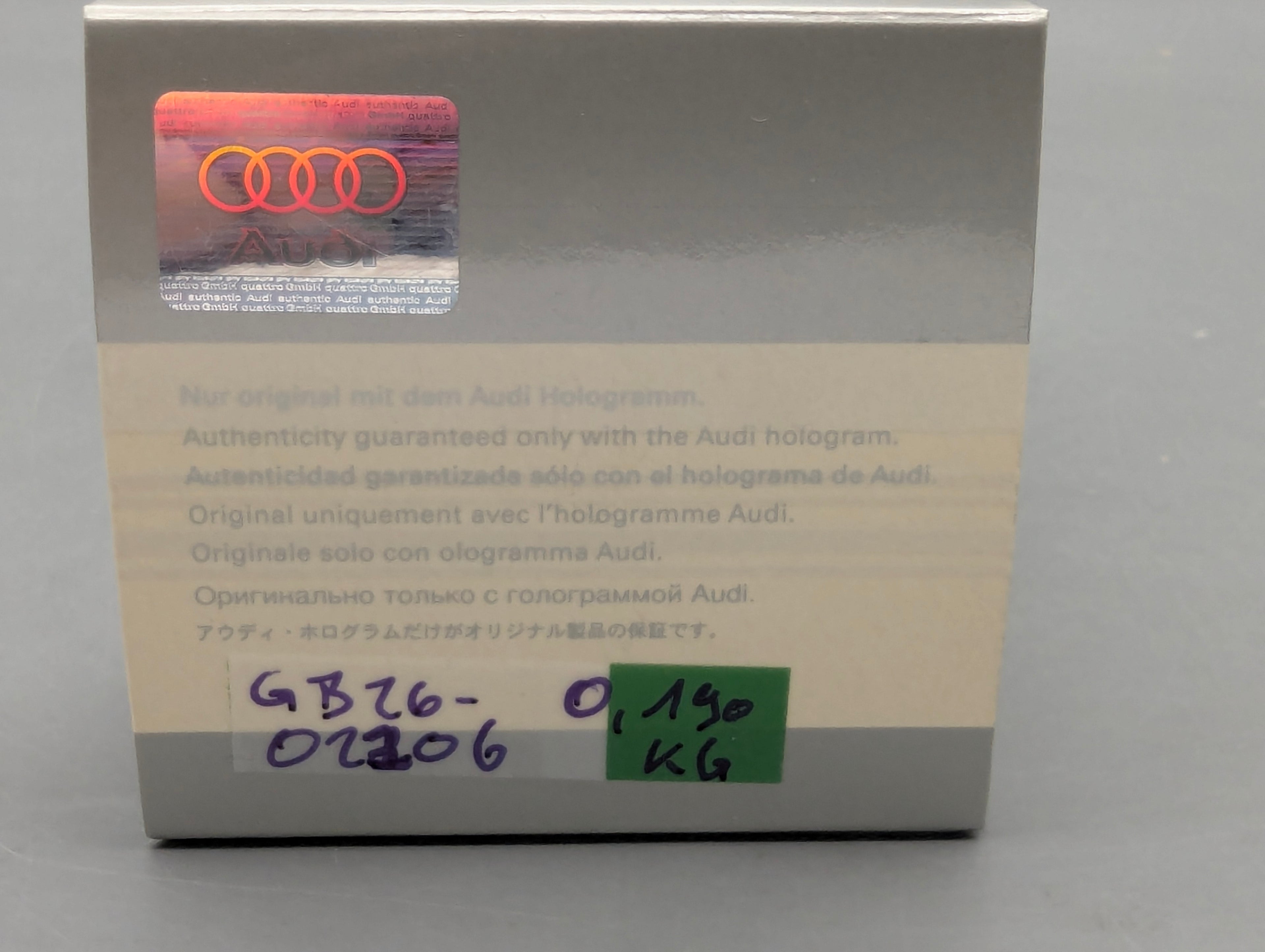Model Cars 1:43 Minichamps Mercedes Benz SL65 AMG Black Series Silver with original packaging