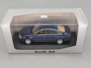 Modellautos 1:43 Minichamps Audi A6 Blau Metallic mit Dealer OVP