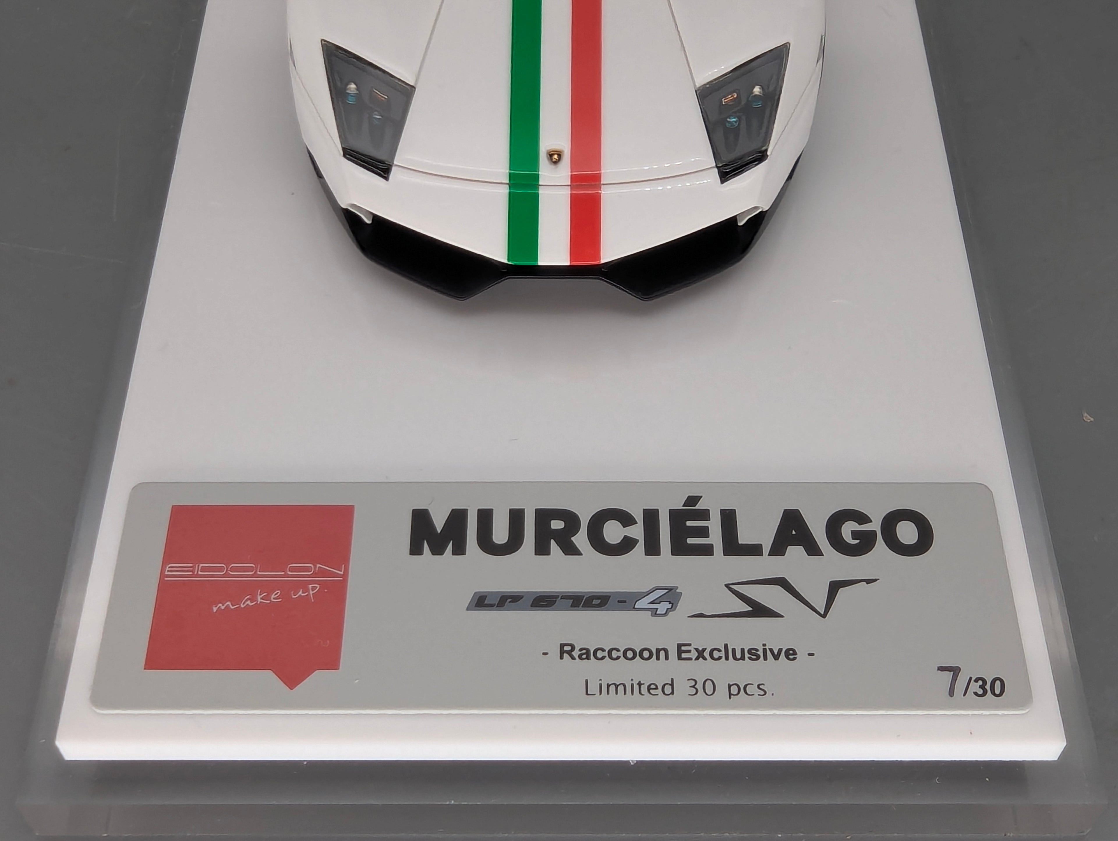 Eidolon Make Up Raccoon Exclusive 1:43 Lamborghini Murcielago LP670-4 SV 2009 07/30 mit OVP