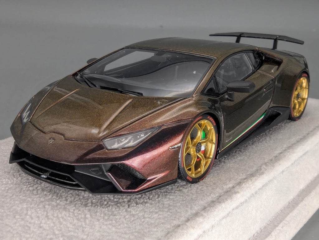 Model Cars 1:43 Spark S9609 Lamborghini Huracan GT3 EVO FIA Vallelunga 2019 #58 OVP