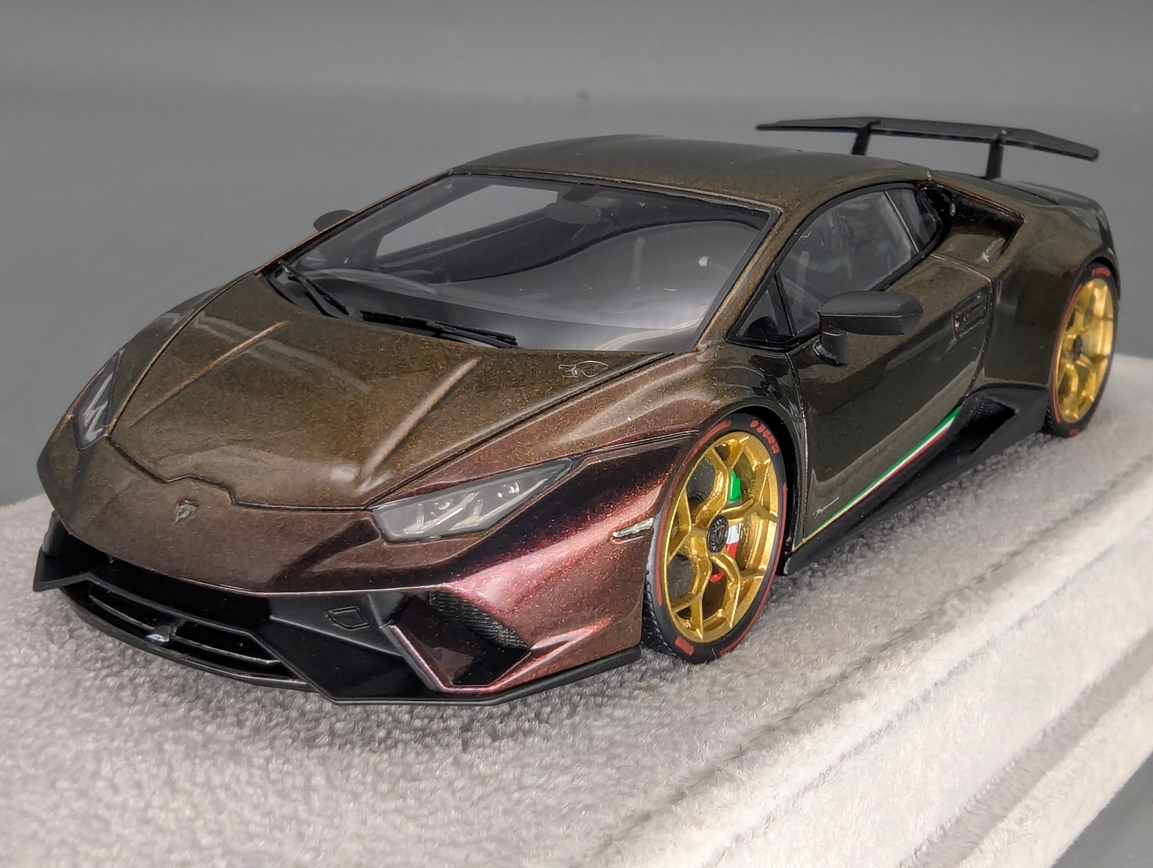 Model Cars 1:43 Spark S9609 Lamborghini Huracan GT3 EVO FIA Vallelunga 2019 #58 OVP