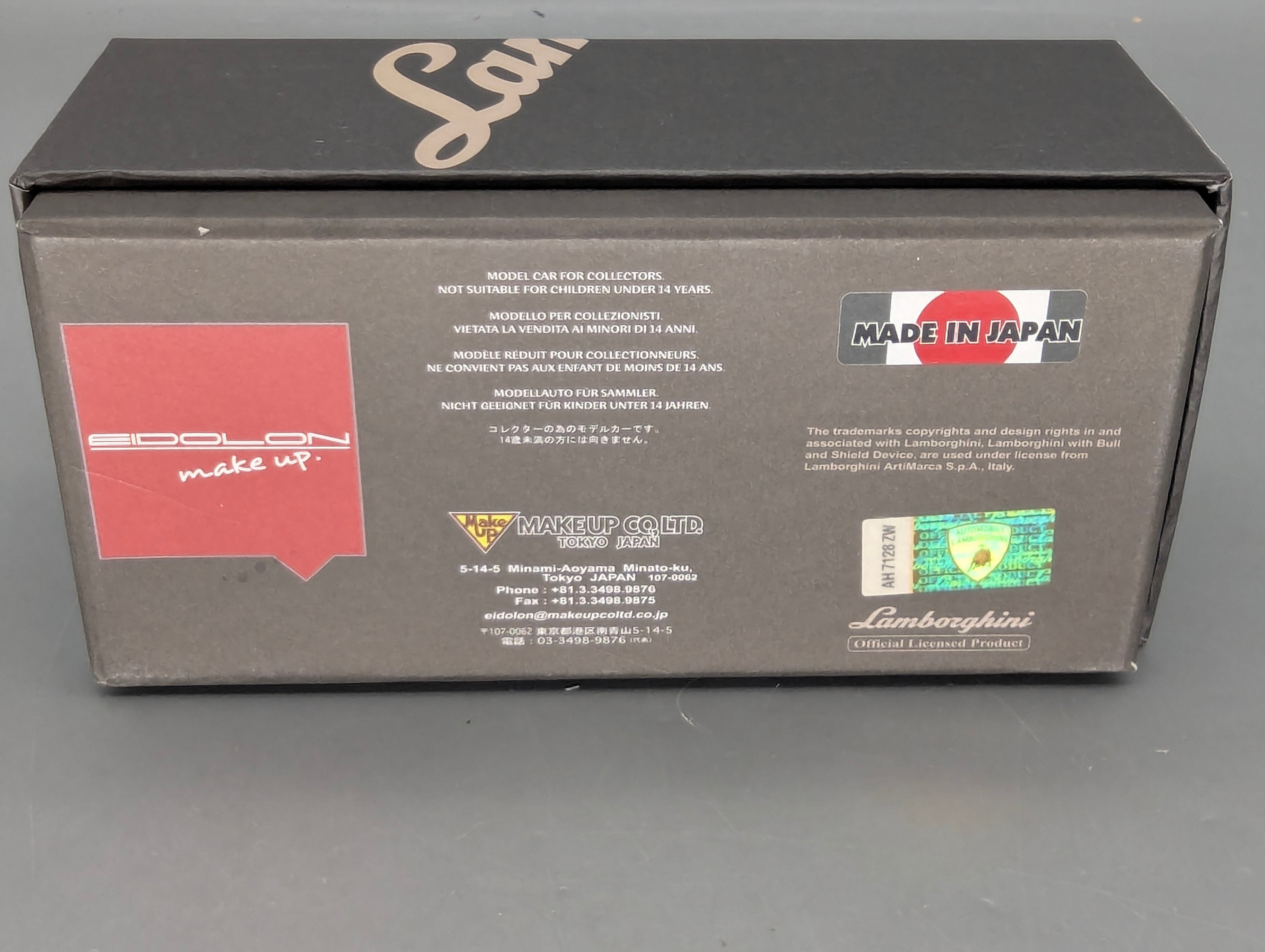 Model Cars 1:43 Spark S9609 Lamborghini Huracan GT3 EVO FIA Vallelunga 2019 #58 OVP