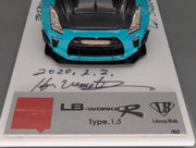 Eidolon Make Up 1:43 Nissan GT-R (R35) LB Works R Type 1.5 Prototyp Messe Nürnberg 2020 mit OVP