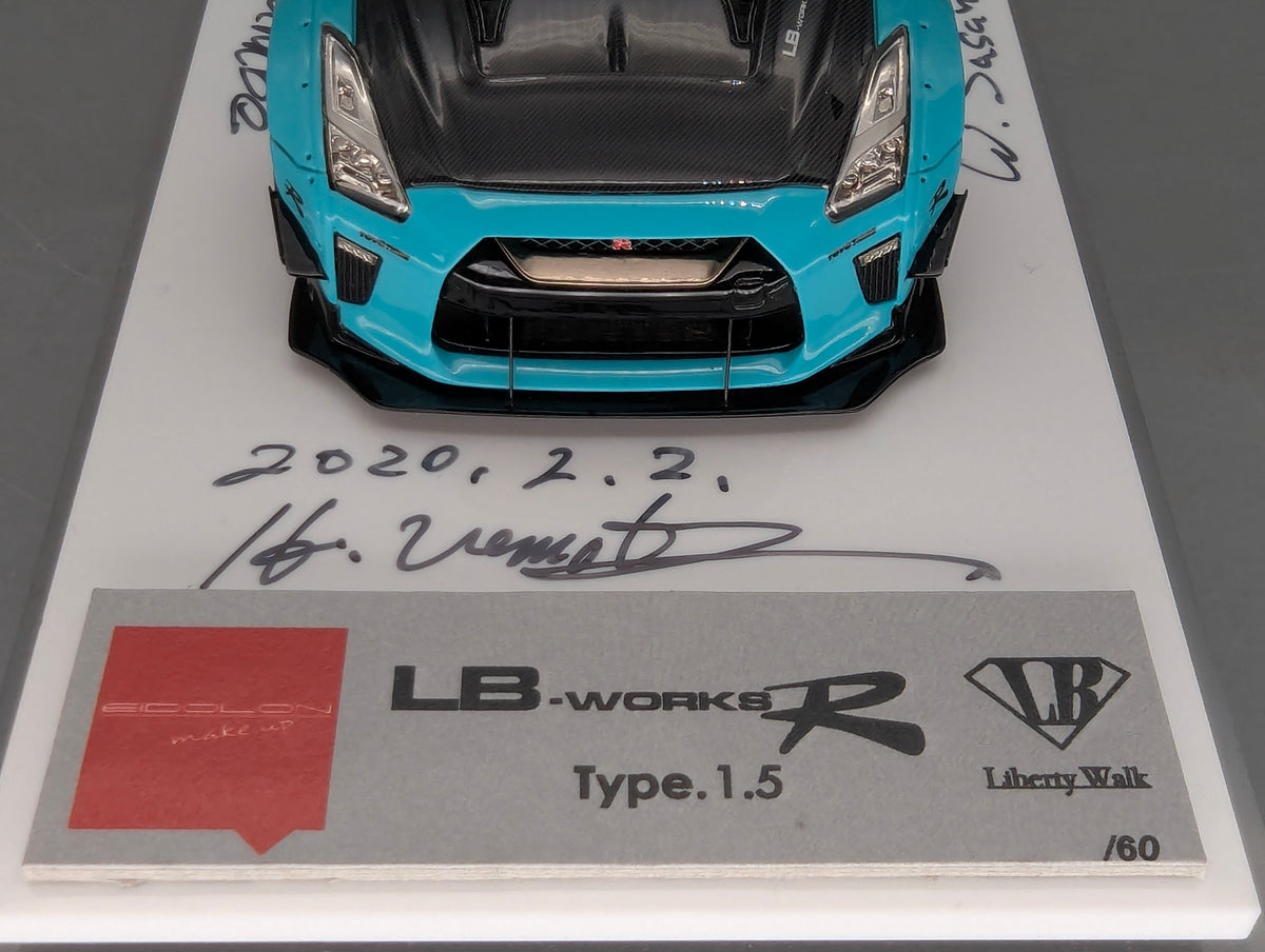 Eidolon Make Up 1:43 Nissan GT-R (R35) LB Works R Type 1.5 Prototyp Messe Nürnberg 2020 mit OVP