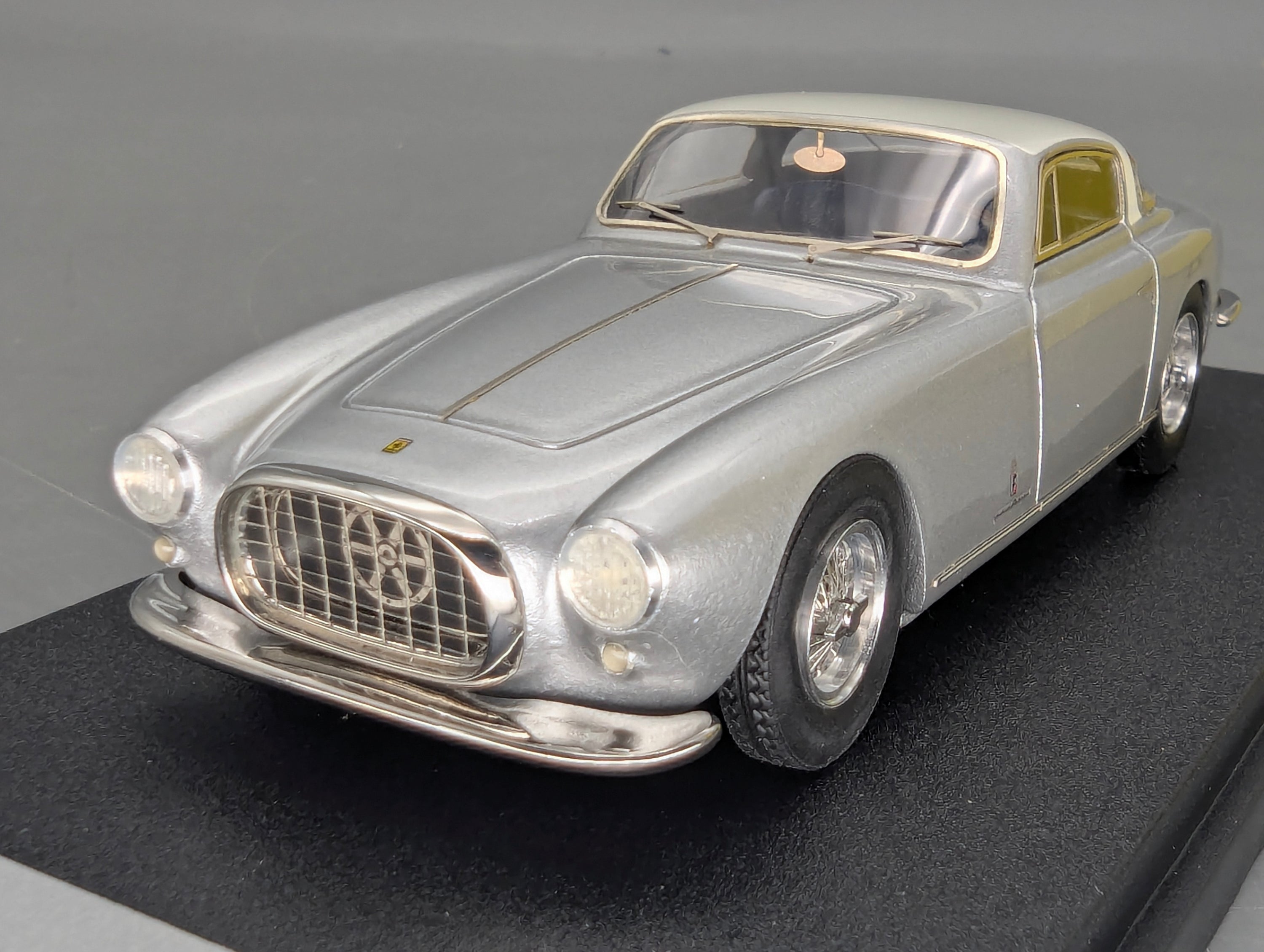 Modellautos 1:43 BBR Ferrari 375 America 1953 Silver / White 008/113 mit OVP
