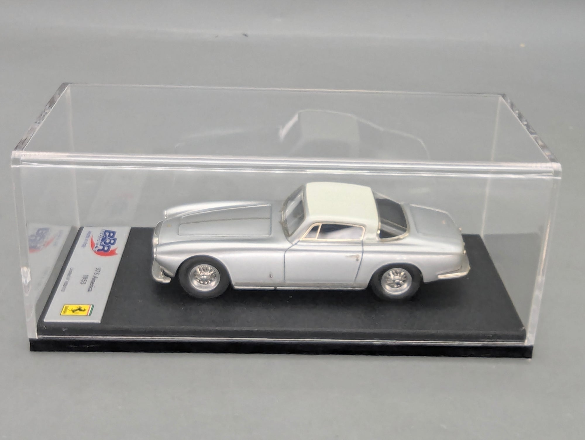 Modellautos 1:43 BBR Ferrari 375 America 1953 Silver / White 008/113 mit OVP