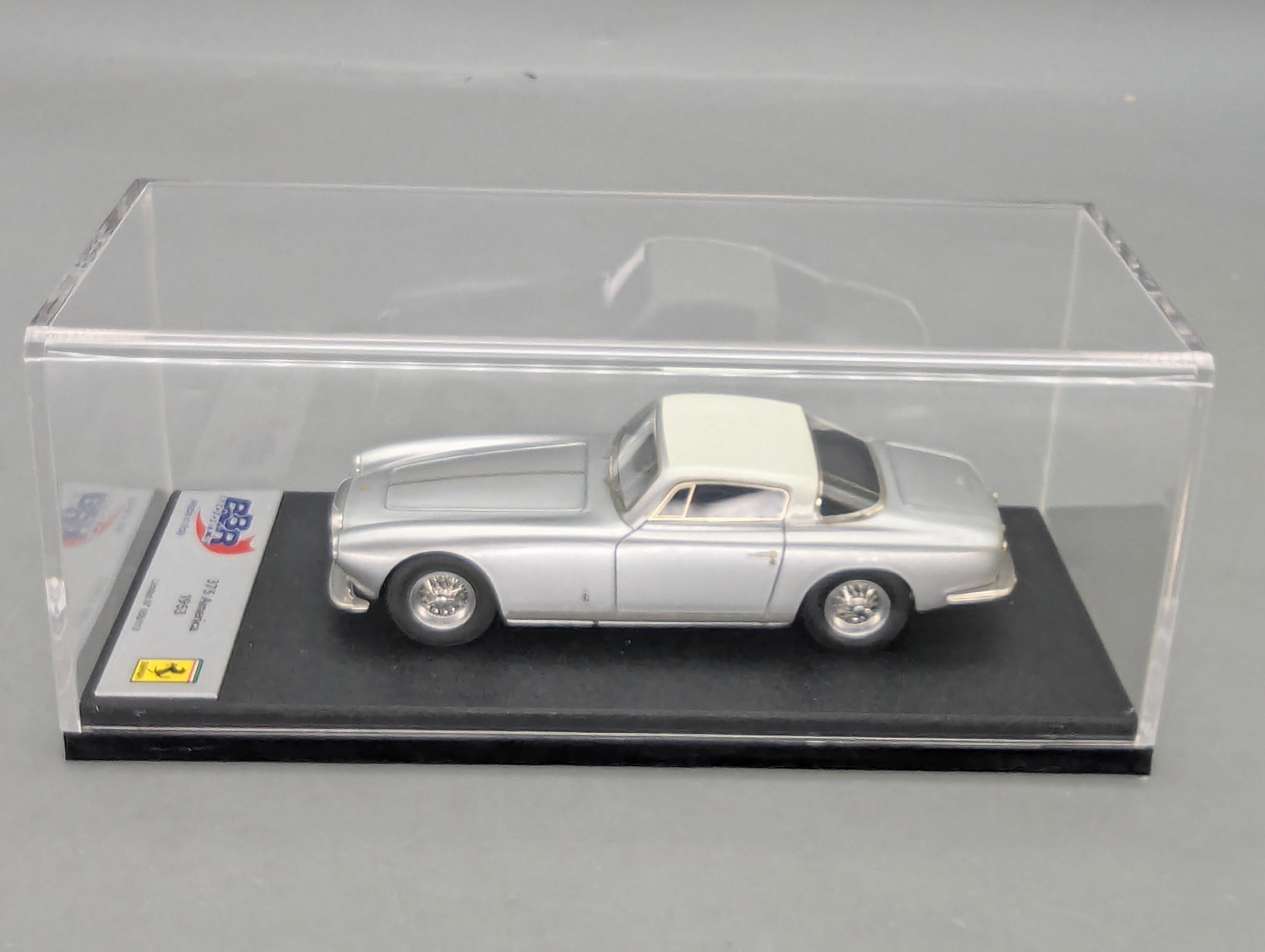 Modellautos 1:43 BBR Ferrari 375 America 1953 Silver / White 008/113 mit OVP
