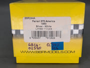Modellautos 1:43 BBR Ferrari 375 America 1953 Silver / White 008/113 mit OVP
