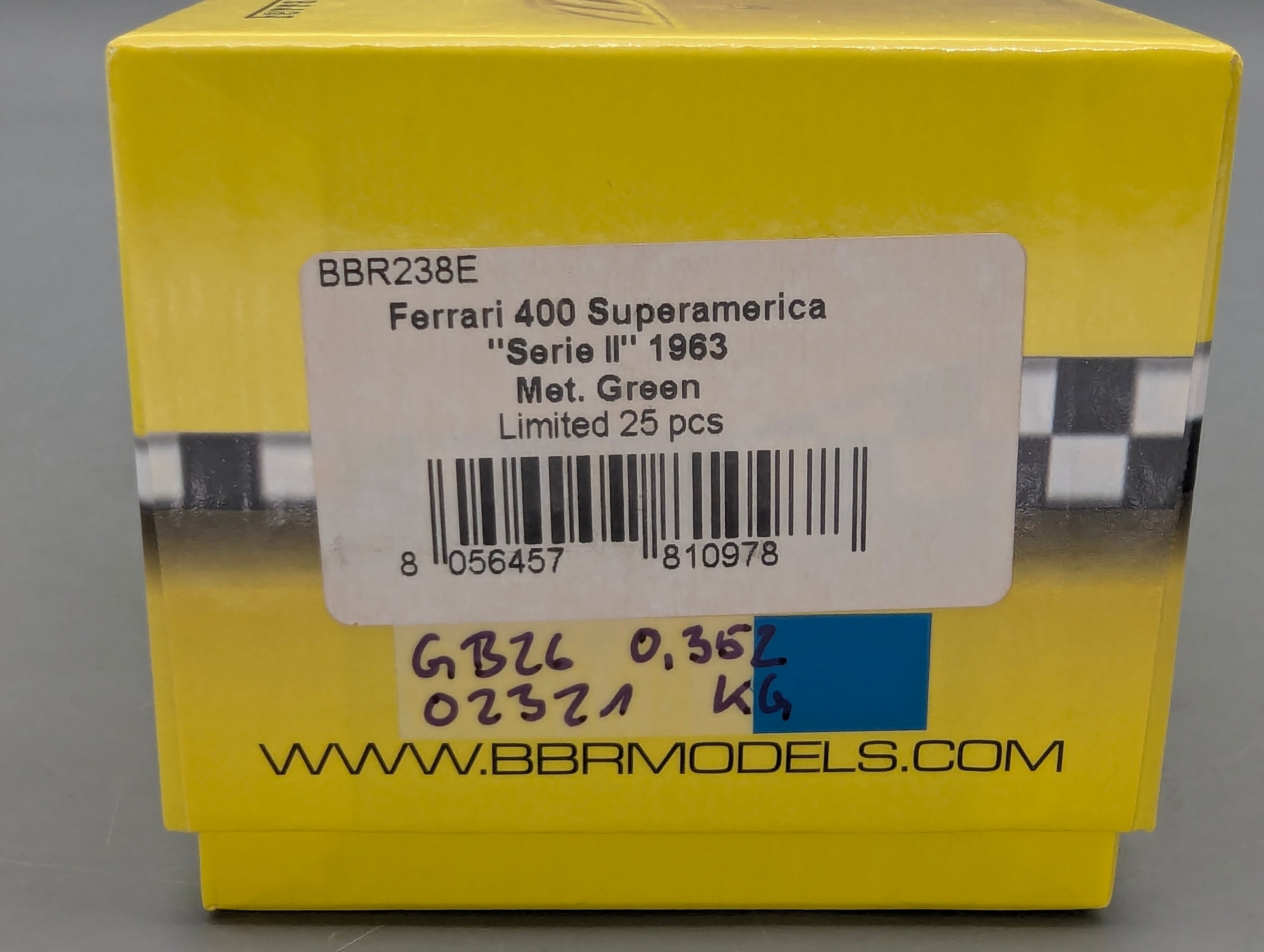 Model Cars 1:43 Spark S9609 Lamborghini Huracan GT3 EVO FIA Vallelunga 2019 #58 OVP