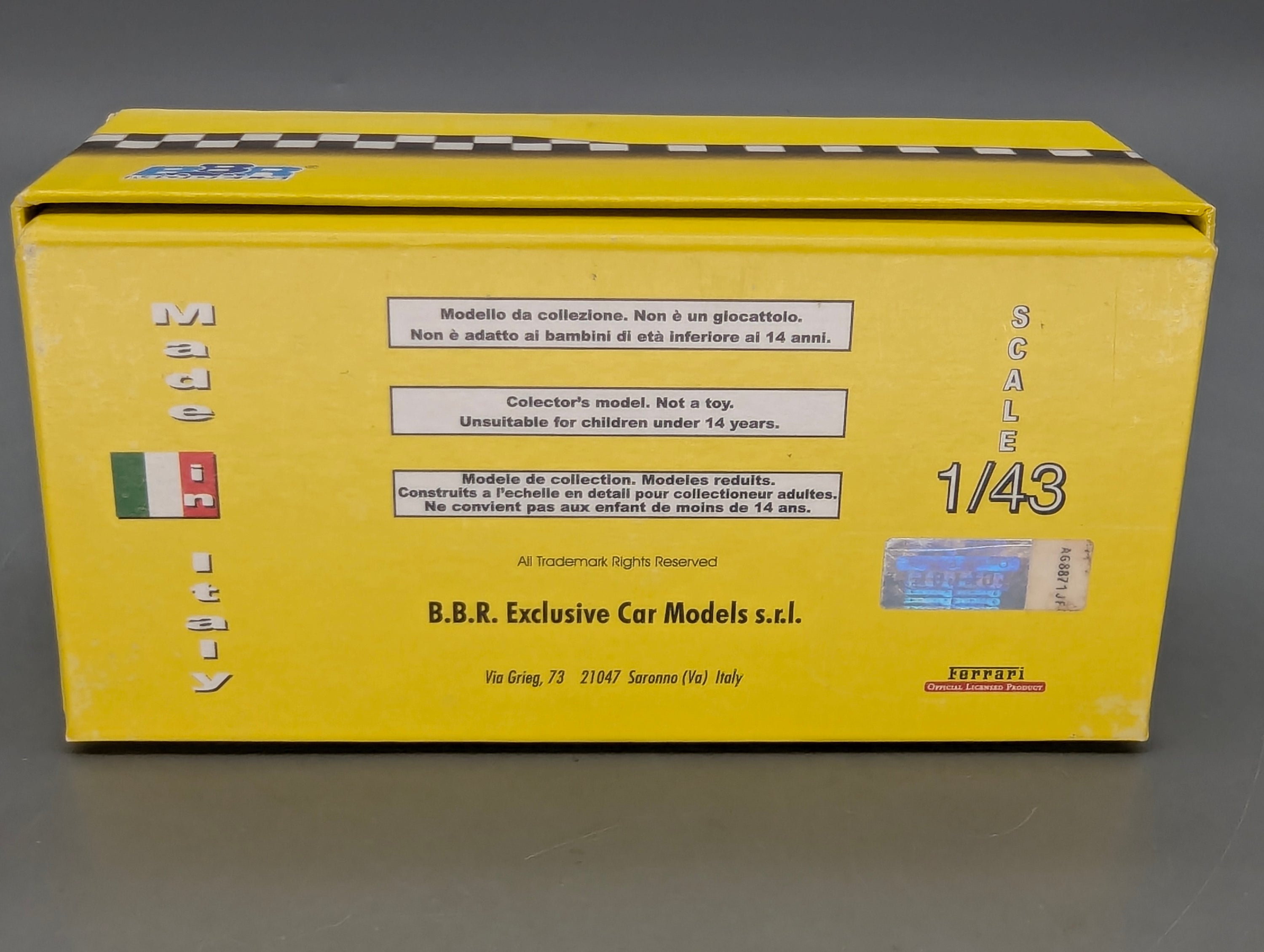 Coches a escala 1:43 Spark S9609 Lamborghini Huracan GT3 EVO FIA Vallelunga 2019 #58 precintado