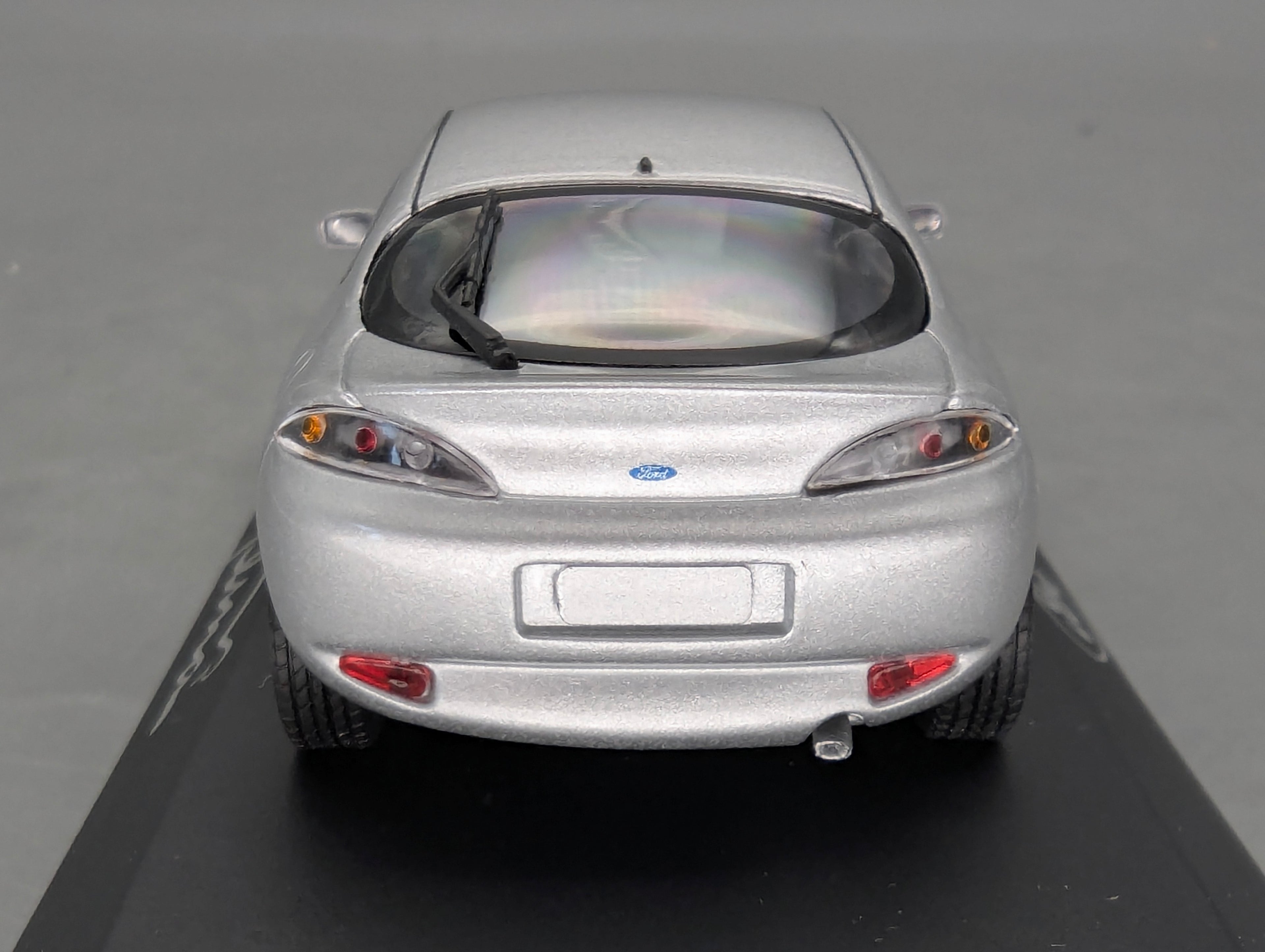 Modellautos 1:43 Minichamps Ford Puma Silber Grau Metallic mit Dealer OVP