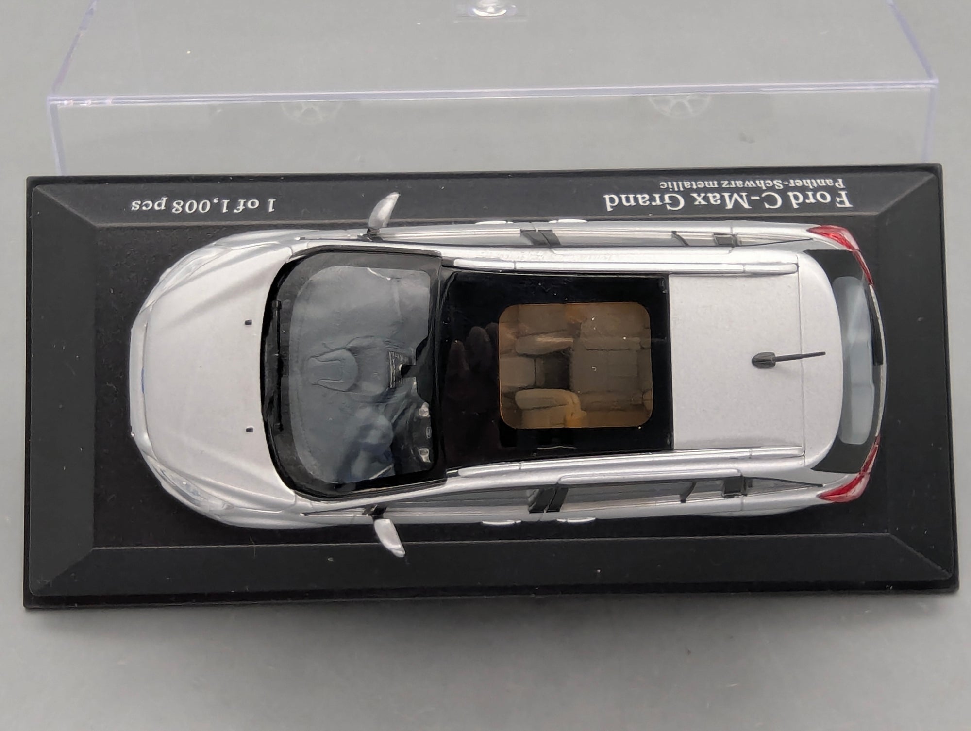 Model Cars 1:43 Minichamps Mercedes Benz SL65 AMG Black Series Silver with original packaging