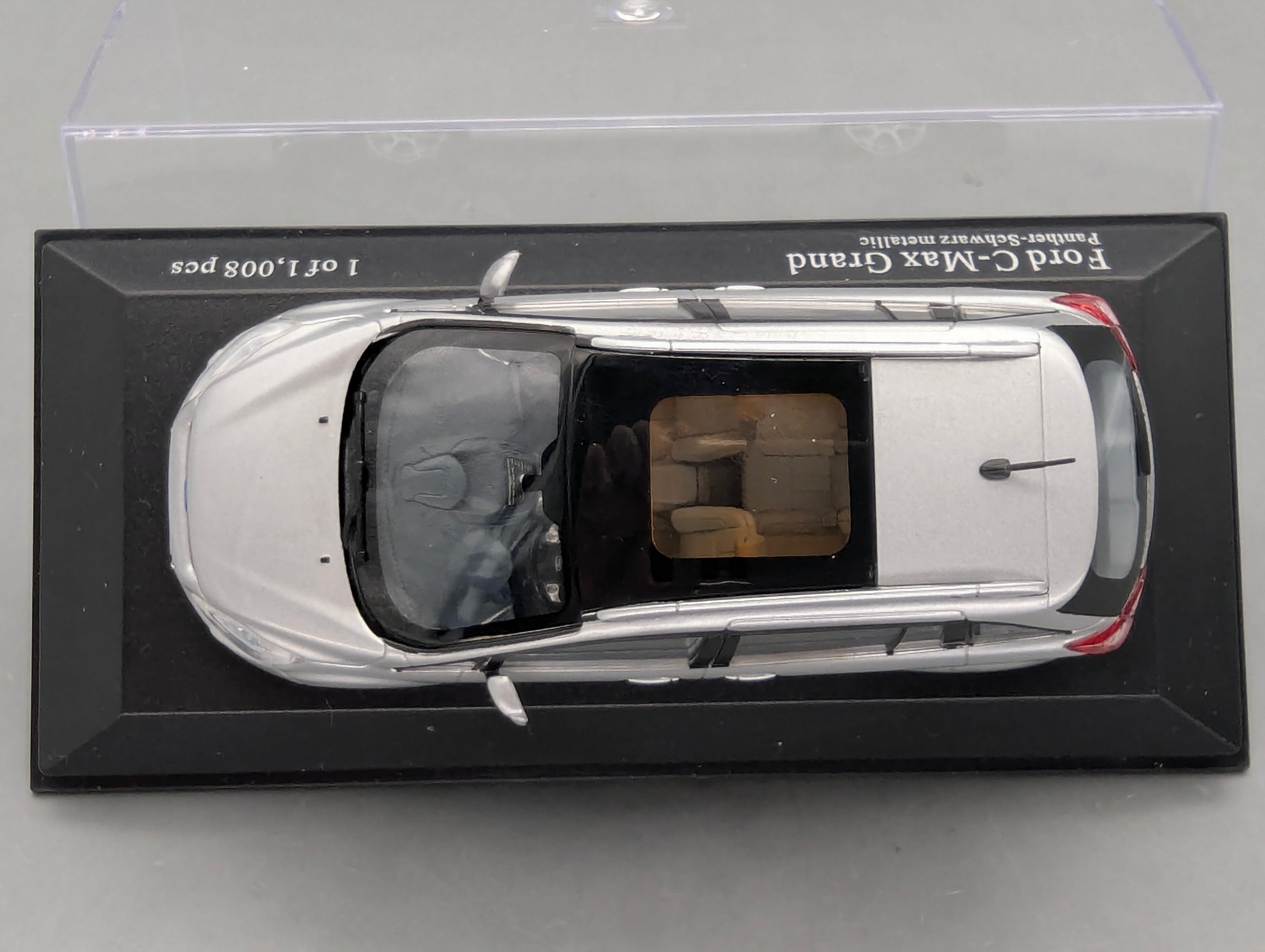 Model Cars 1:43 Minichamps Mercedes Benz SL65 AMG Black Series Silver with original packaging