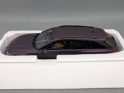 Model Cars 1:43 Minichamps Mercedes Benz SL65 AMG Black Series Silver with original packaging