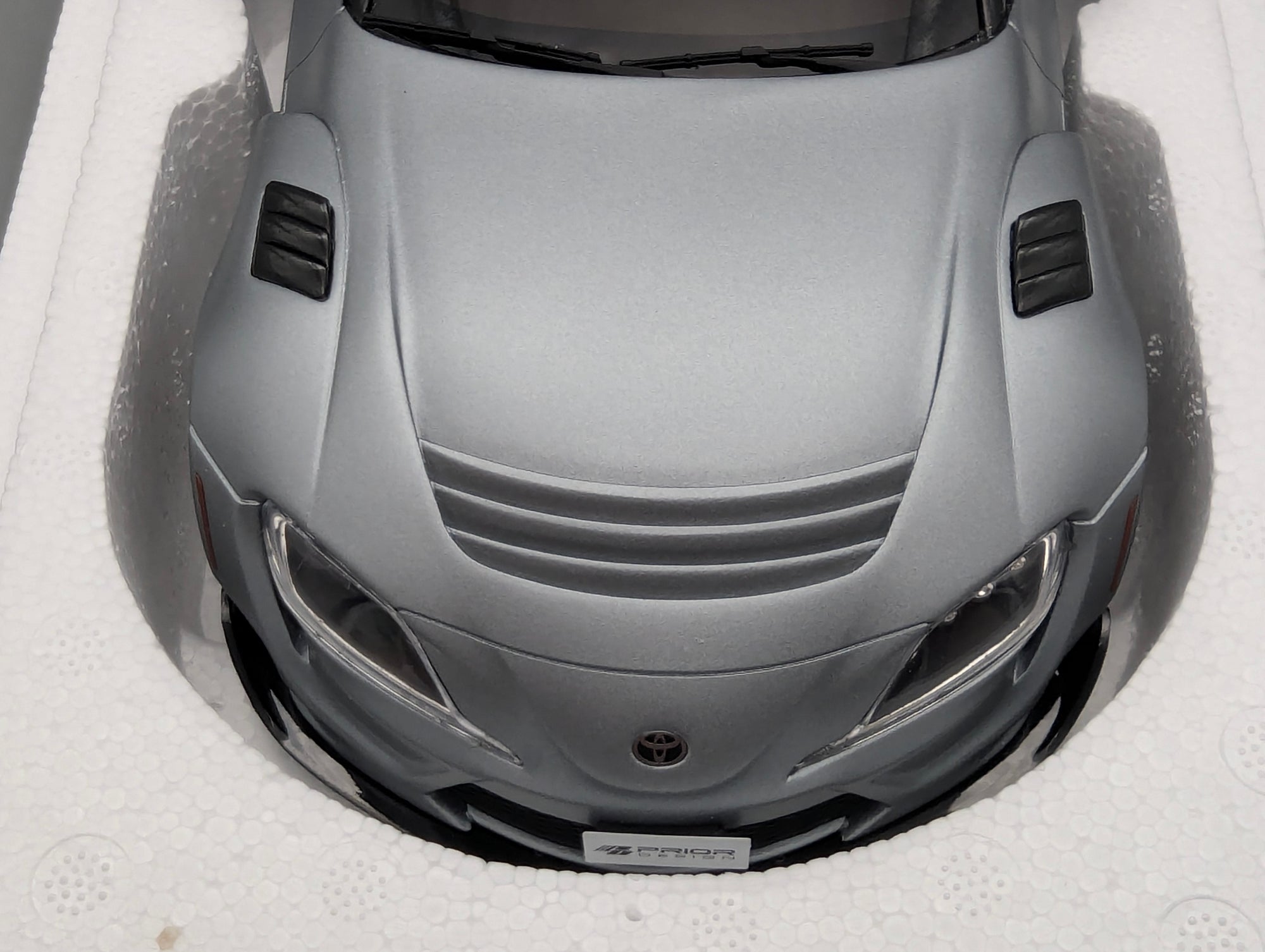Coches en miniatura 1:43 Minichamps Mercedes Benz SL65 AMG Black Series Plata con embalaje original