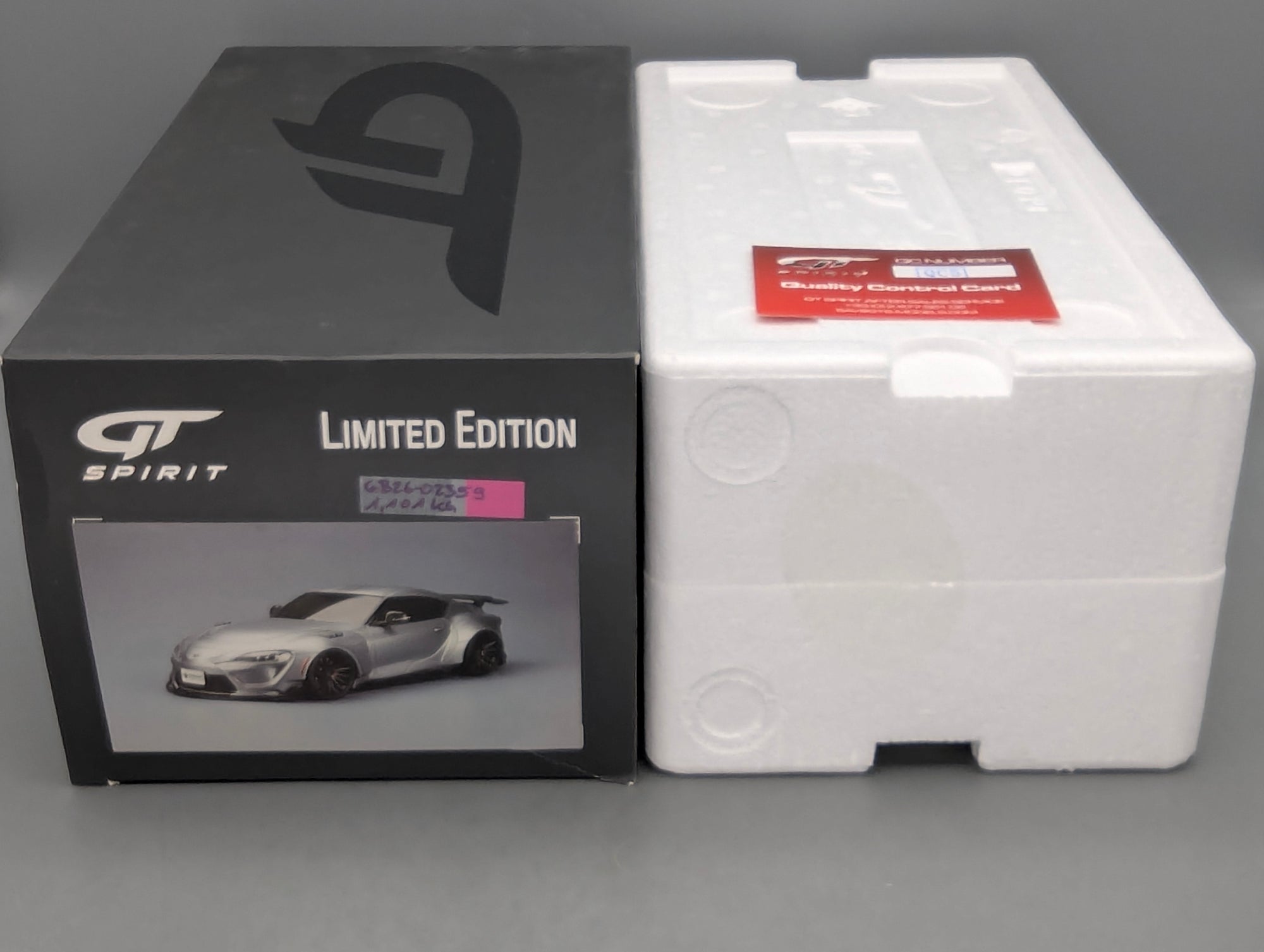 Coches en miniatura 1:43 Minichamps Mercedes Benz SL65 AMG Black Series Plata con embalaje original