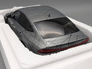 Coches en miniatura 1:43 Minichamps Mercedes Benz SL65 AMG Black Series Plata con embalaje original