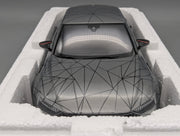 Coches en miniatura 1:43 Minichamps Mercedes Benz SL65 AMG Black Series Plata con embalaje original