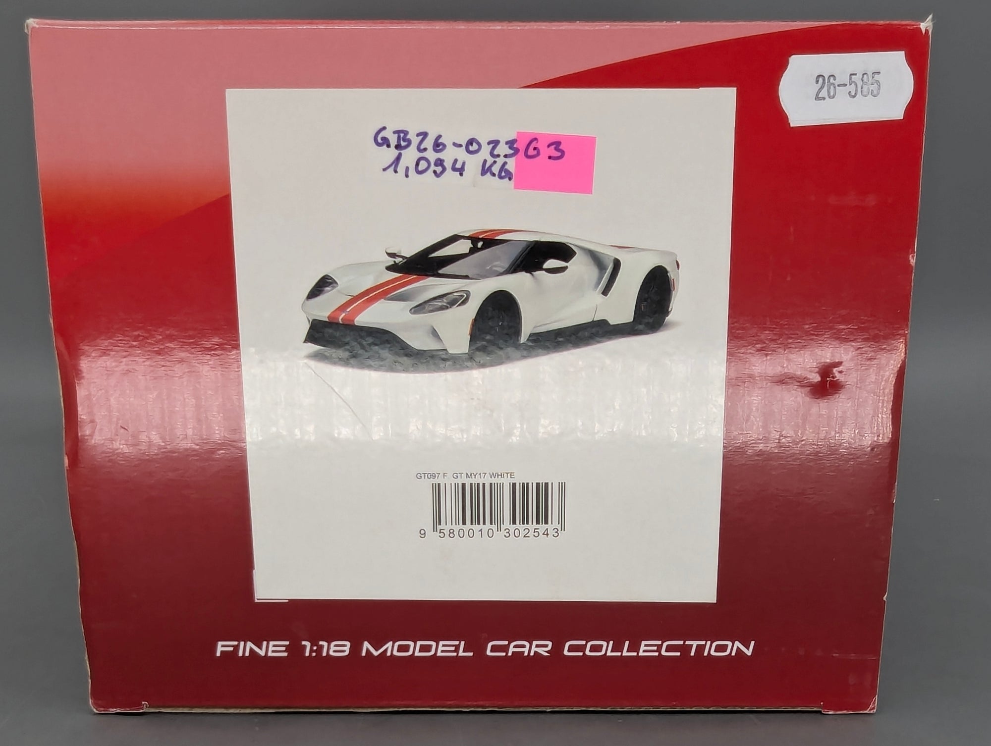 Model Cars 1:43 Minichamps Mercedes Benz SL65 AMG Black Series Silver with original packaging