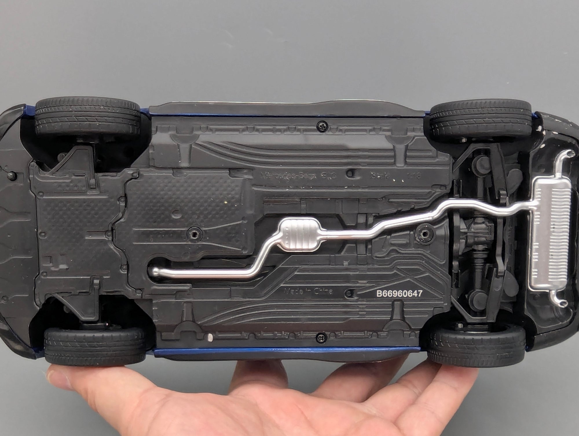 Coches en miniatura 1:43 Minichamps Mercedes Benz SL65 AMG Black Series Plata con embalaje original