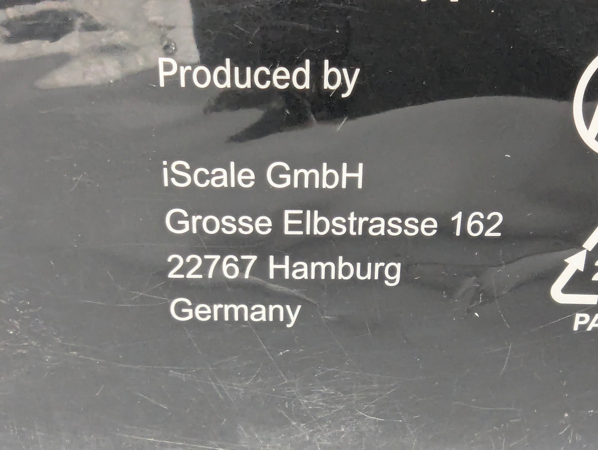 Coches en miniatura 1:43 Minichamps Mercedes Benz SL65 AMG Black Series Plata con embalaje original