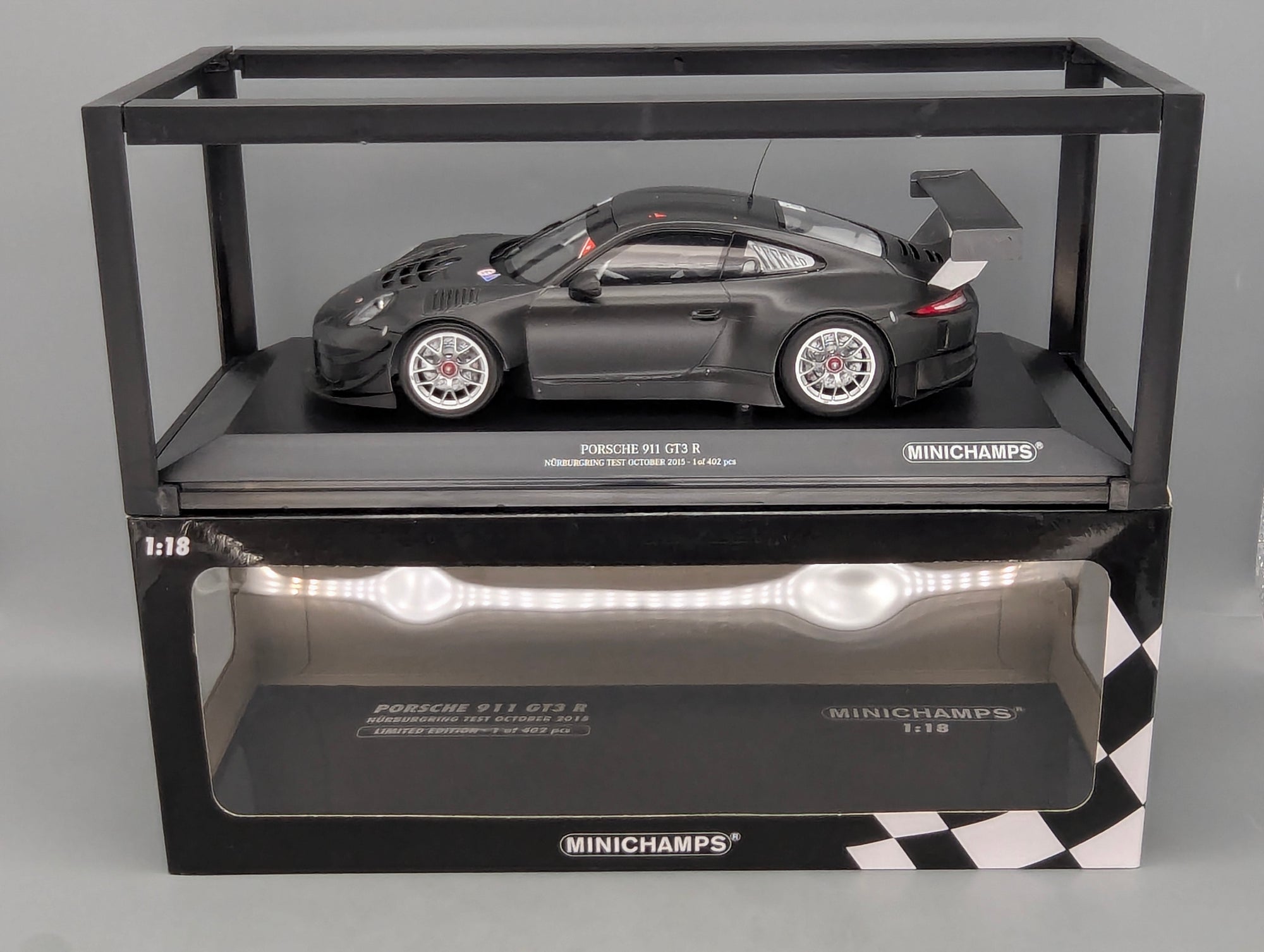 Coches en miniatura 1:43 Minichamps Mercedes Benz SL65 AMG Black Series Plata con embalaje original