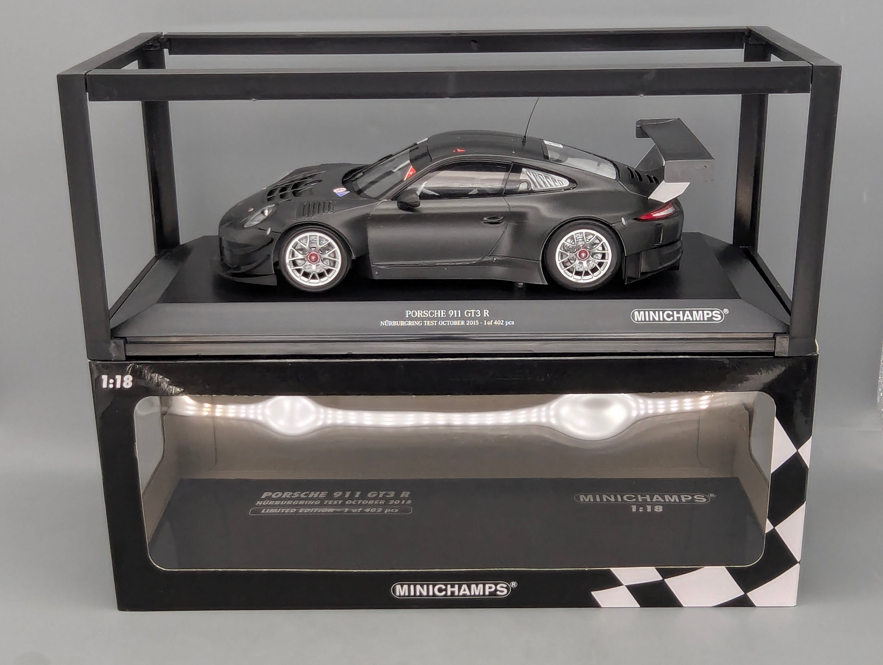 Coches en miniatura 1:43 Minichamps Mercedes Benz SL65 AMG Black Series Plata con embalaje original