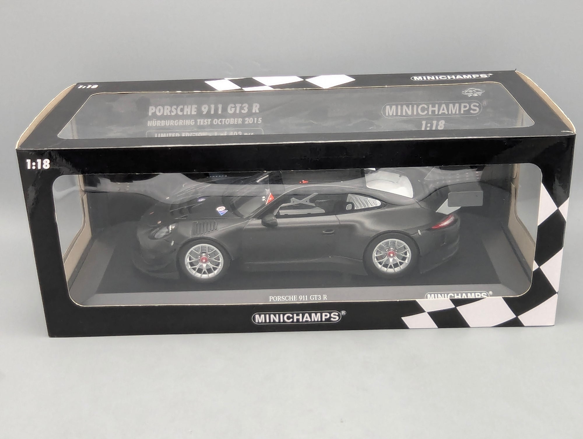 Coches en miniatura 1:43 Minichamps Mercedes Benz SL65 AMG Black Series Plata con embalaje original