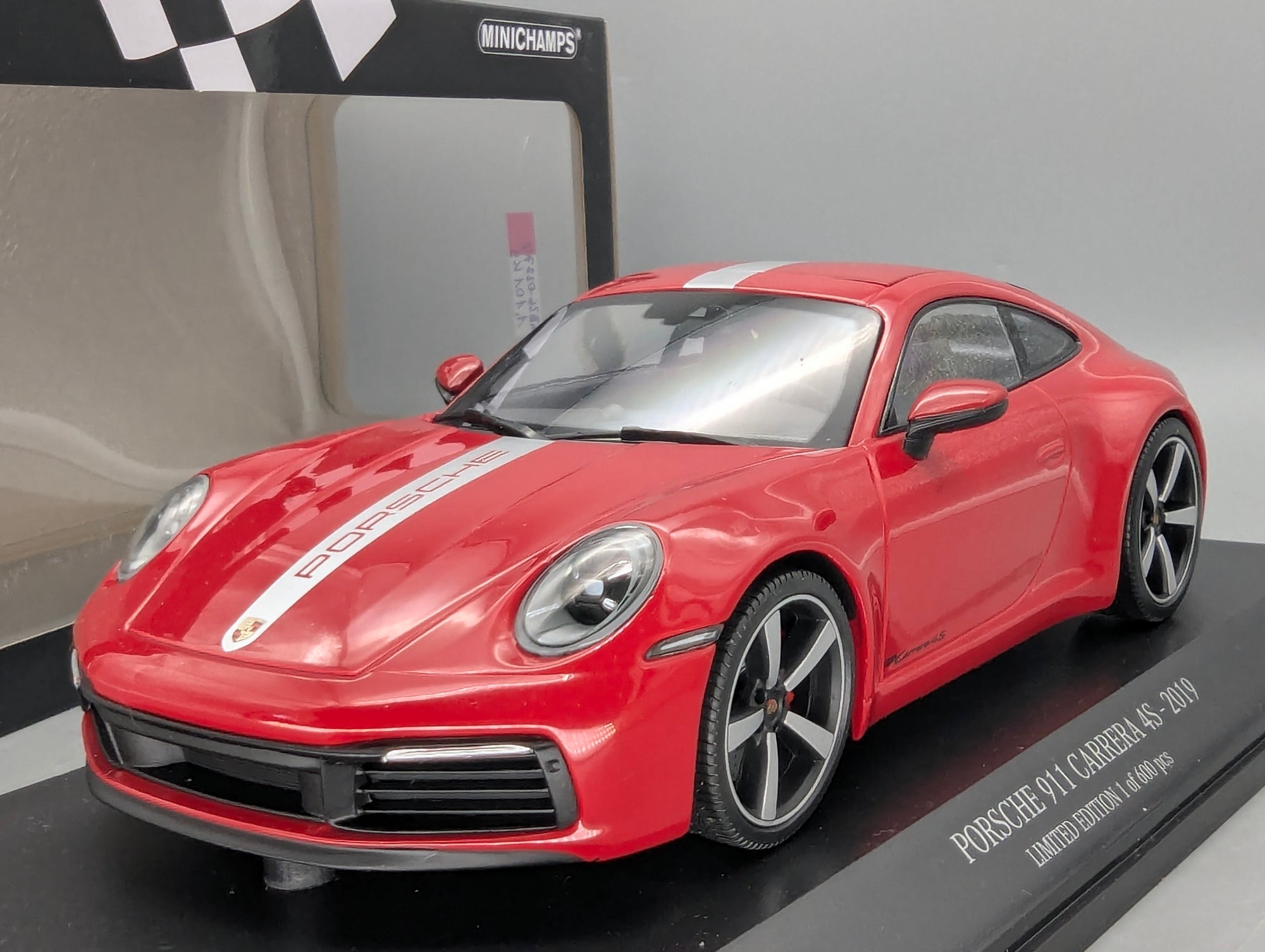 Coches en miniatura 1:43 Minichamps Mercedes Benz SL65 AMG Black Series Plata con embalaje original