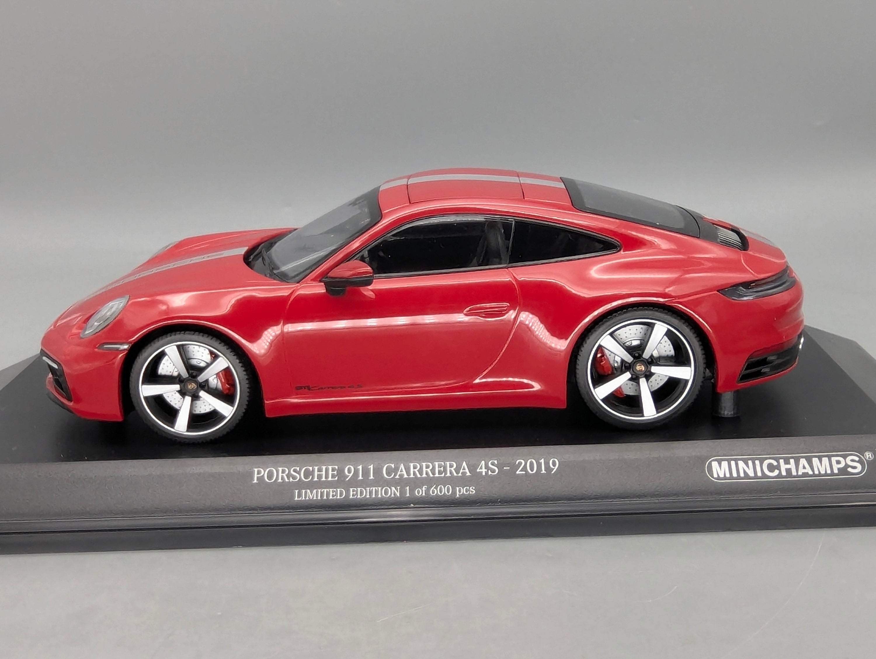 Coches en miniatura 1:43 Minichamps Mercedes Benz SL65 AMG Black Series Plata con embalaje original
