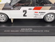 Model Cars 1:43 Minichamps Mercedes Benz SL65 AMG Black Series Silver with original packaging