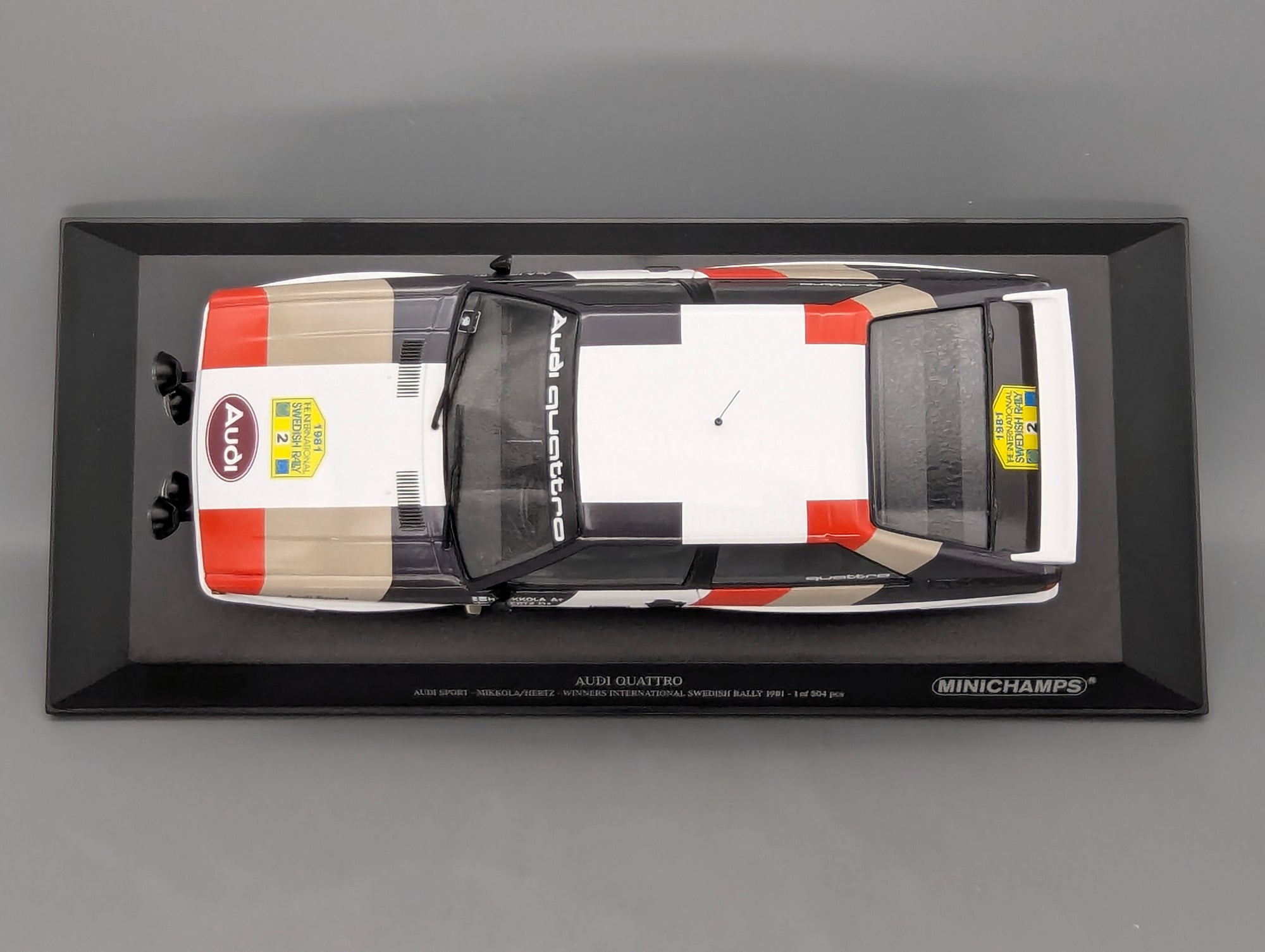 Model Cars 1:43 Minichamps Mercedes Benz SL65 AMG Black Series Silver with original packaging