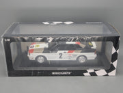 Model Cars 1:43 Minichamps Mercedes Benz SL65 AMG Black Series Silver with original packaging