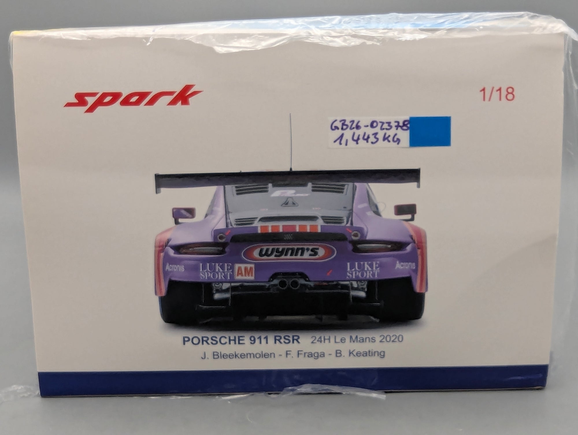 Model Cars 1:43 Minichamps Mercedes Benz SL65 AMG Black Series Silver with original packaging