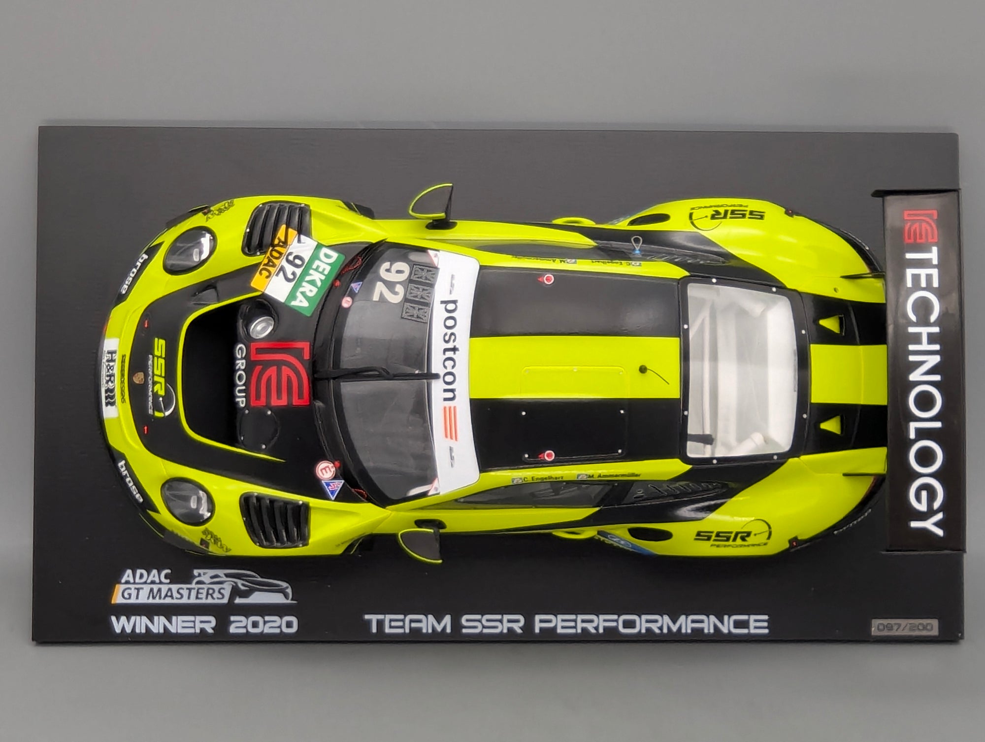 Model Cars 1:43 Minichamps Mercedes Benz SL65 AMG Black Series Silver with original packaging