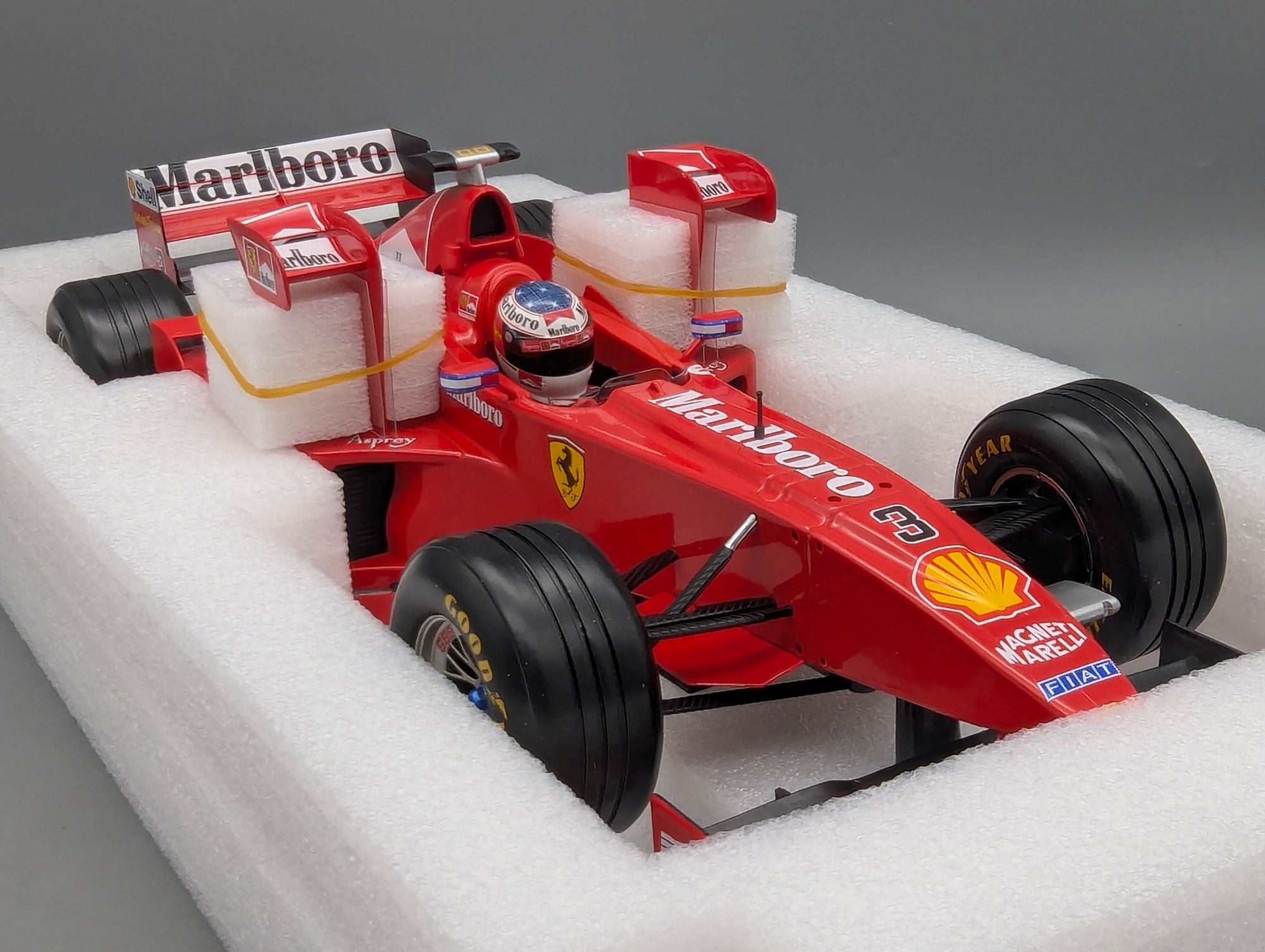 Coches en miniatura 1:43 Minichamps Mercedes Benz SL65 AMG Black Series Plata con embalaje original