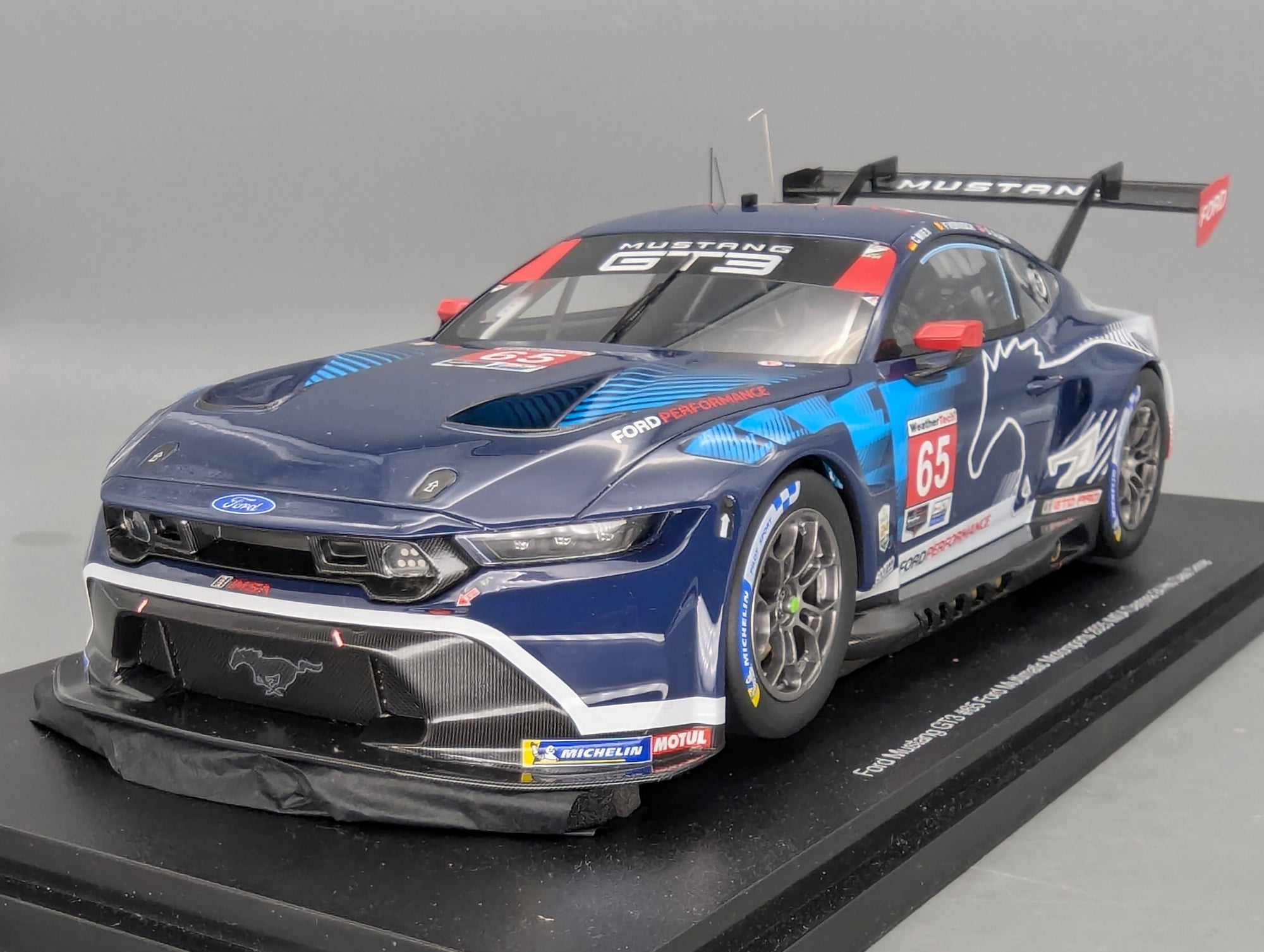 Modellautos 1:18 TSM Top Speed Ford Mustang GT3 2025 IMSA WINNER 24h Daytona #65 OVP